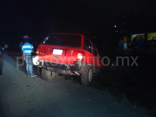 PERSONAS HERIDAS EN CHOQUE REGISTRADO EN CARRETERA NACIONAL EN ALLENDE.