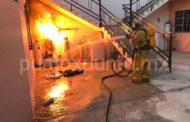 REPARABAN TUBERIA DE GAS, FLAMAZO GENERA MOVILIZACIÓN DE PC Y BOMBEROS DE MMORELOS.