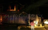 INCENDIO EN UNA VIVIENDA EN BARRIO ZARAGOZA MOVILIZA A PROTECCIÓN CIVIL DE MMORELOS.