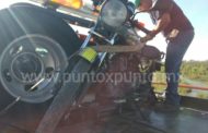 MUERE JOVEN AL CAER DE MOTOCICLETA EN LINARES.