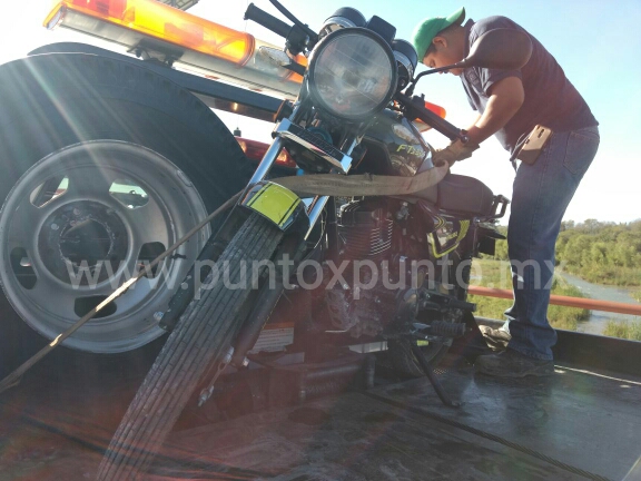 MUERE JOVEN AL CAER DE MOTOCICLETA EN LINARES.