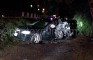 MUERE AL DERRAPAR Y SALIR DE CARRETERA EN CURVA DE CANOAS