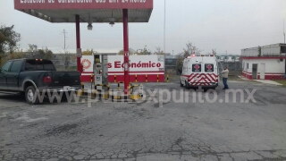 ATIENDEN A TRABAJADOR DE GAS ECONÓMICO EN ALLENDE POR FLAMAZO, SUFRE QUEMADURAS.