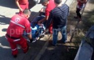 SUFRE CONVULSION, LO TRASLADAN A HOSPITAL PARA SU ATENCIÓN MÉDICA.