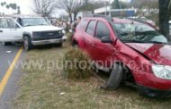 VARIAS PERSONAS LESIONADAS EN CHOQUE EN CARRETERA NACIONAL.