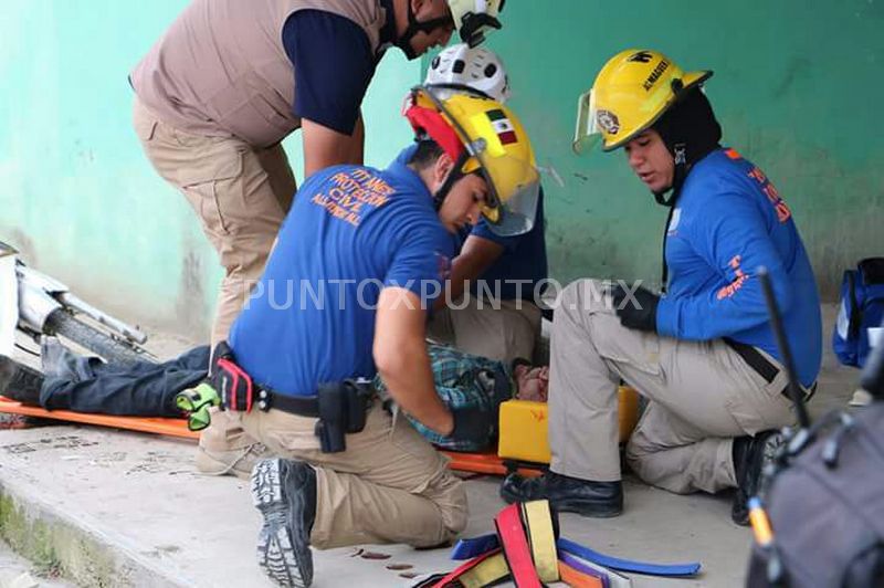 ESTRENA MOTOCICLETA, MUERE AL CAER DE ELLA EN ALLENDE.