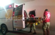 TRASLADAN HERIDO POR ARMA BLANCA A HOSPITAL GENERAL EN MMORELOS