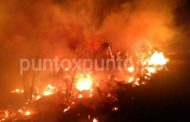 INCENDIO DE PASTIZAL MOVILIZA A PROTECCIÓN CIVIL Y BOMBEROS DE MMORELOS.