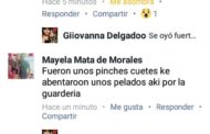 FUERTES ESTALLIDOS MOVILIZACIÓN A FUERZA CIVIL Y POLICÍA ESTÁ MADRUGADA, JÓVENES SE DIVERTÍAN ESTALLANDO CUETES.