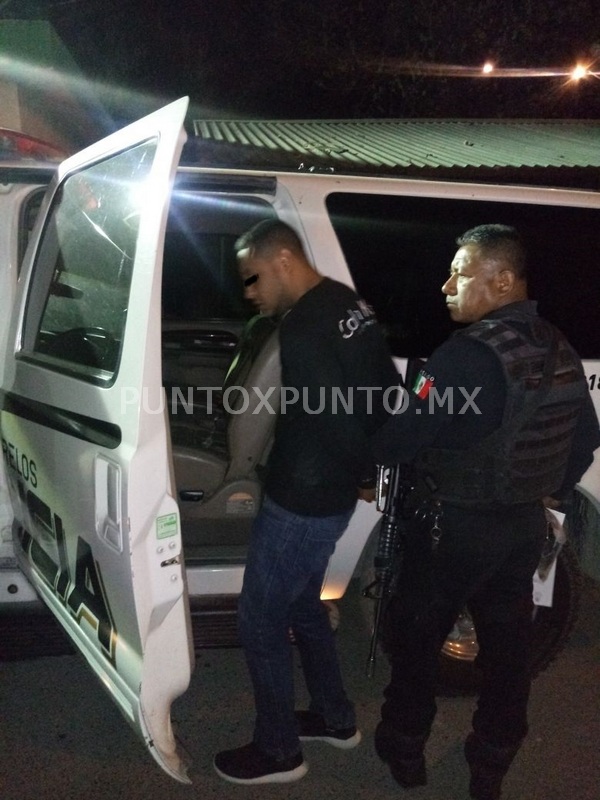 LO DETIENEN LA POLICIA DE MONTEMORELOS CON DROGA, ES CONSIGNADO.