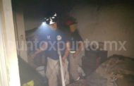 INVESTIGA POLICIA INCENDIO EN UNA VIVIENDA EN MMORELOS, SE PRESUME FUE PROVOCADO.