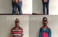 DETIENEN A UN GRUPO DEL CRIMEN ORGANIZADO CON ARMA LARGA Y DROGA, SON ACUSADOS DE DISTRIBUCIÓN.