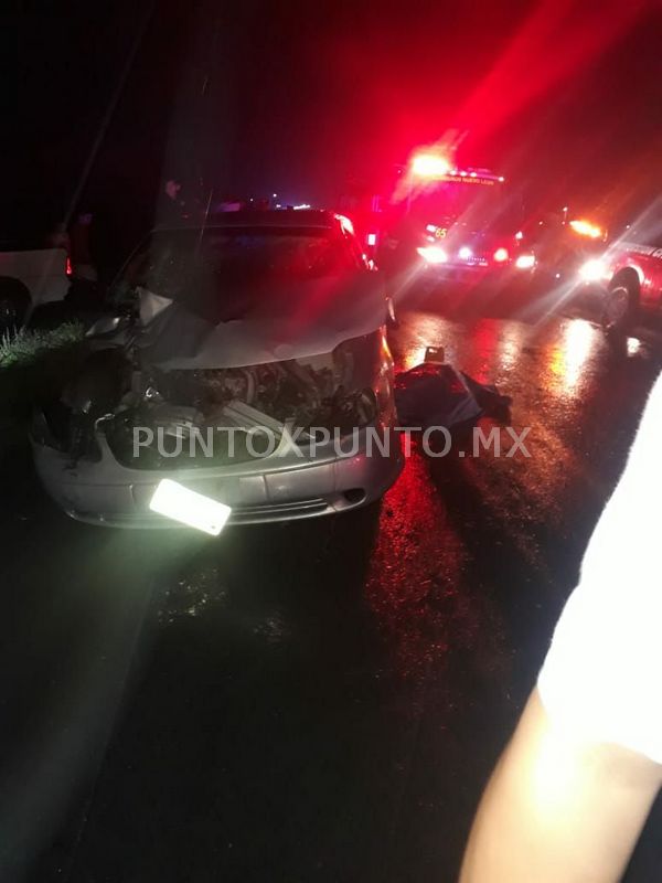 UN MUERTO Y DOS HERIDOS ES EL SALDO DE UN ACCIDENTE EN LINARES.