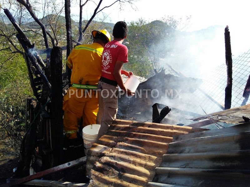 EBRIO INCENDIA VIVIENDA EN MONTEMORELOS, ES DETENIDO.