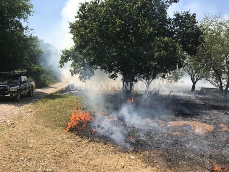 INCENDIO DE PASTIZAL MOVILIZA A PROTECCIÓN CIVIL Y BOMBEROS DE MMORELOS.