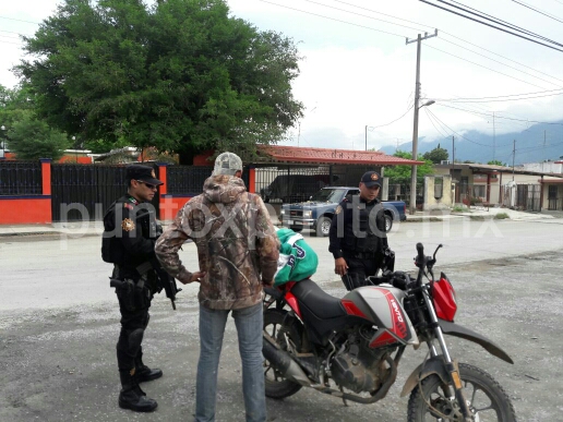 RETIRA FUERZA CIVIL DE CIRCULACION MOTOCICLETAS A CONDUCTORES QUE NO CUENTEN CON DOCUMENTOS EN REGLA, AHORA FUE EN ALLENDE.