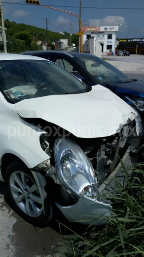 ACCIDENTE EN ALLENDE DEJA COMO RESULTADO UNA PERSONA LESIONADA.