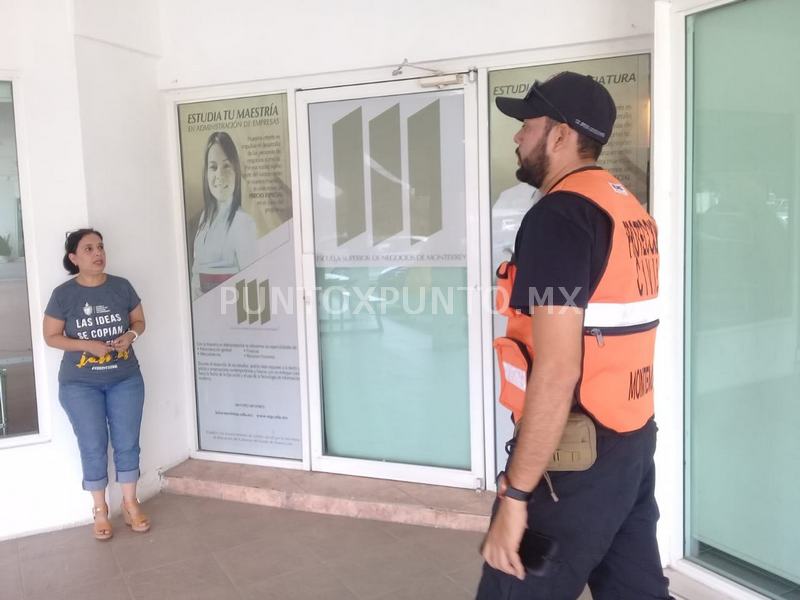 INSPECCIONA PROTECCIÓN CIVIL DE MMORELOS INSTITUTO PARA VERIFICAR QUE CUENTE CON MEDIDAS DE SEGURIDAD.