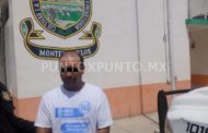 LO DETIENE LA POLICÍA EN MMORELOS CUANDO CIRCULABA POR AVENIDA, LE ENCUENTRAN DROGA.