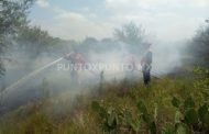 CONTROLA PROTECCIÓN CIVIL DE MMORELOS INCENDIO DE PASTIZAL EN HACIENDA LA ESPAÑOLA.