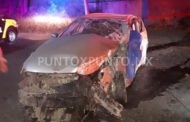 MUERE AGENTE MINISTERIAL EN PATRULLA DE MMORELOS EN CHOQUE EN SANTIAGO.