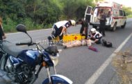 ACCIDENTE EN AVENIDA DE MONTEMORELOS, MOTOCICLISTA RESULTA HERIDO, ESCAPA CONDUCTOR DE AUTOMÓVIL.