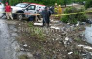 CAMIÓN DE VALORES CHOCA, REPORTAN DOS CUSTODIOS LESIONADOS, LA UNIDAD ES RESGUARDADA POR POLICIA Y FUERZA CIVIL.