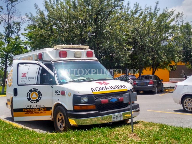 SE INCRUSTA FIERRO EN CONTINENTAL EN MMORELOS, LO TRASLADAN LESIONADO.