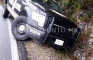 CHOCAN POLICIA MILITAR AL SUR DEL ESTADO EN GALEANA.