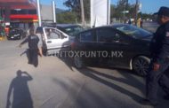 CHOQUE TIPO ALCANCE SE REGISTRA EN SANTIAGO, REPORTAN DAÑOS MATERIALES MÍNIMOS.