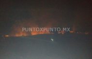 CONTROLAN INCENDIO DE 10 HECTAREAS DE PASTIZAL EN COMUNIDAD DE MMORELOS.