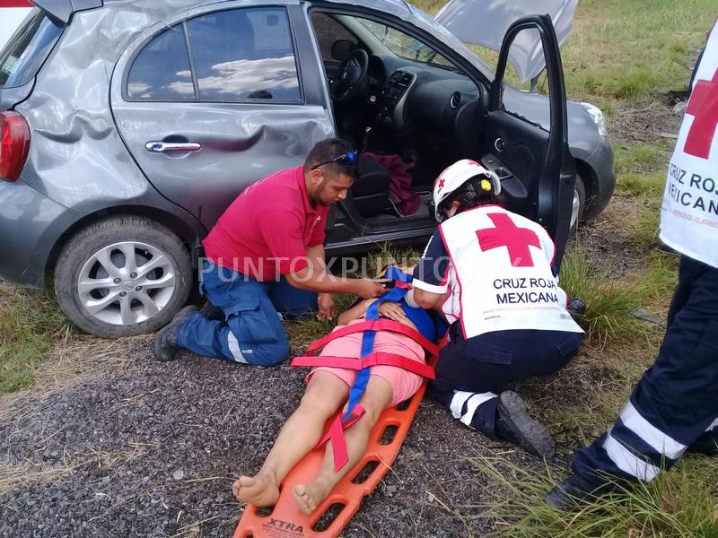 CHOQUE TIPO VOLCADURA EN CARRETERA NACIONAL EN MMORELOS, REPORTAN HERIDOS.