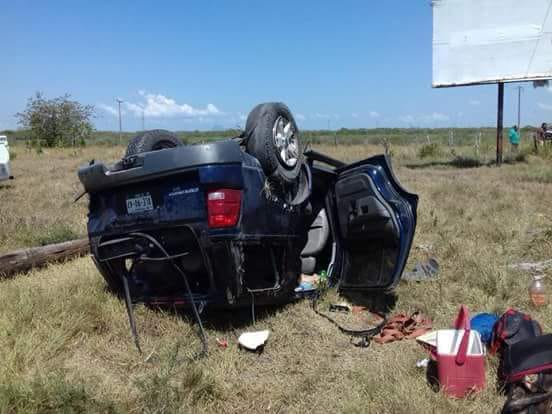 MUEREN TRES MENORES DE EDAD DE MONTEMORELOS EN TAMAULIPAS EN ACCIDENTE AUTOMOVILÍSTICO, SE DIRIGÍAN A TAMPICO.