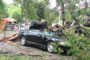 GRAVE CONDUCTOR AL ESTRELLAR CAMIONETA CONTRA UN ÁRBOL EN CARRETERA NACIONAL EN ALLENDE A MONTEMORELOS.