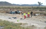 MUERE MUJER Y SEIS PERSONAS MAS RESULTAN HERIDAS EN VOLCADURA AL SUR DEL ESTADO.