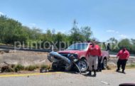 CHOQUE EN CARRETERA NACIONAL EN MMORELOS, REPORTAN SOLO DAÑOS.