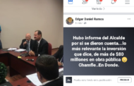 CRÍTICA REGIDOR ELECTO EN REDES SOCIALES TERCER Y ÚLTIMO INFORME DE ALCALDE DE ALLENDE.