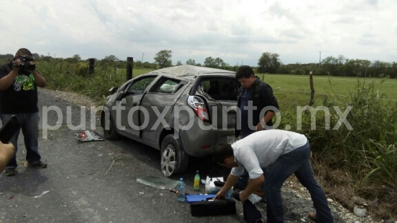 VARIOS HERIDOS EN VOLCADURA REGISTRADA EN MONTEMORELOS.