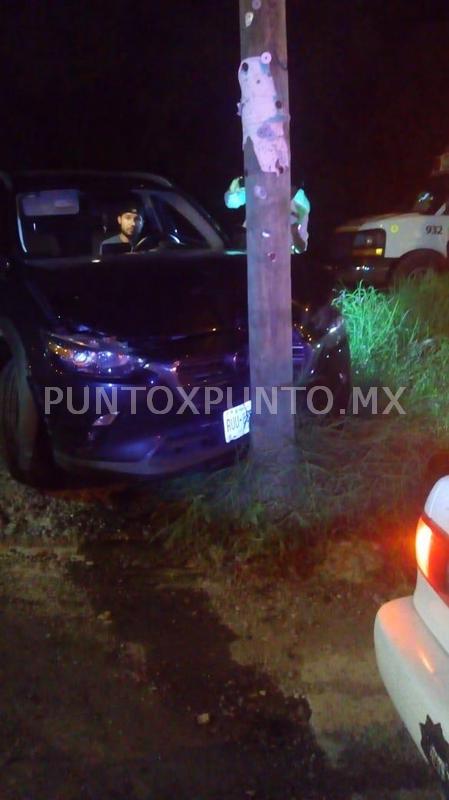 INVESTIGA POLICIA VERSION DE CHOFER QUIEN CHOCA EN MMORELOS, ALEGA QUE LO PERSEGUIAN PARA ROBARLE AUTO.