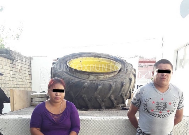 ASEGURAN 600 KILOS DE MARIHUANA, DETIENEN A PAREJA.