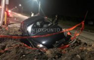 CAE EN ZANJA EN AV DE  MMORELOS