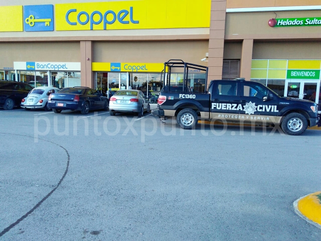 ROBO TIPO PIÑAZO EN BODEGA AURRERA Y EN BANCOPPEL EN MONTEMORELOS.