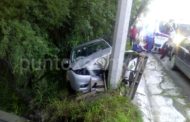 CHOQUE TIPO ESTRELLAMIENTO EN CARRETERA NACIONAL, RESULTAN VARIOS HERIDOS.