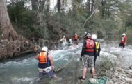 CAPACITAN A ELEMENTOS DE PROTECCIÓN CIVIL DE MMORELOS EN RESCATE DE AGUAS RÁPIDAS.