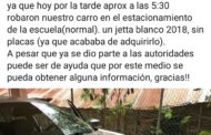 LE ROBAN AUTO DE RECIENTE MODELO A REINA DE TERÁN, EN MMORELOS EN LA NORMAL.