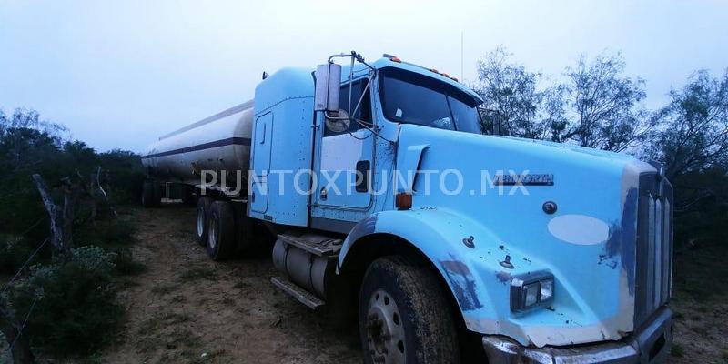 ASEGURAN EN GENERAL BRAVO TRÁILER Y PIPA CON 35MIL LITROS DE COMBUSTIBLE ROBADO.