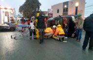 VOLCADURA EN AVENIDA DE MONTEMORELOS, REPORTAN LESIONADOS.