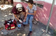 NIÑO ES ATACADO POR UN PERRO EN COLONIA DE MMORELOS, LO AUXILIA PROTECCIÓN CIVIL.