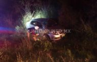 UNA PERSONA LESIONADA EN VOLCADURA ESTA MADRUGADA EN CARRETERA MONTEMORELOS GENERAL TERÁN.