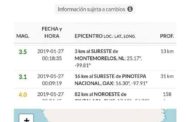 OFICIALIZA EL SISMOLOGICO NACIONAL TEMBLOR DE ESTA MADRUGADA EN LA REGIÓN